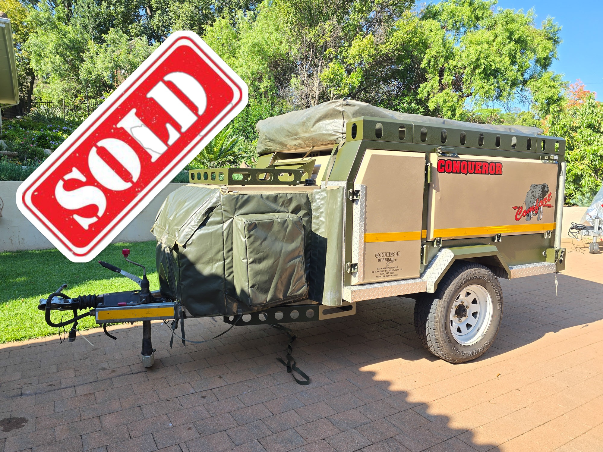 SOLD 2010 Conqueror Comfort Camping Trailer
